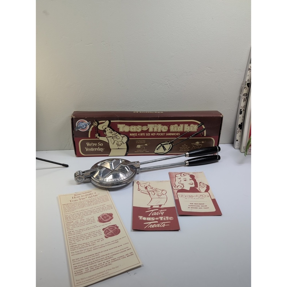 The Original Toas-Tite Tid Bit Hot-Pocket Sandwich Maker – Campfire grill & BBQ